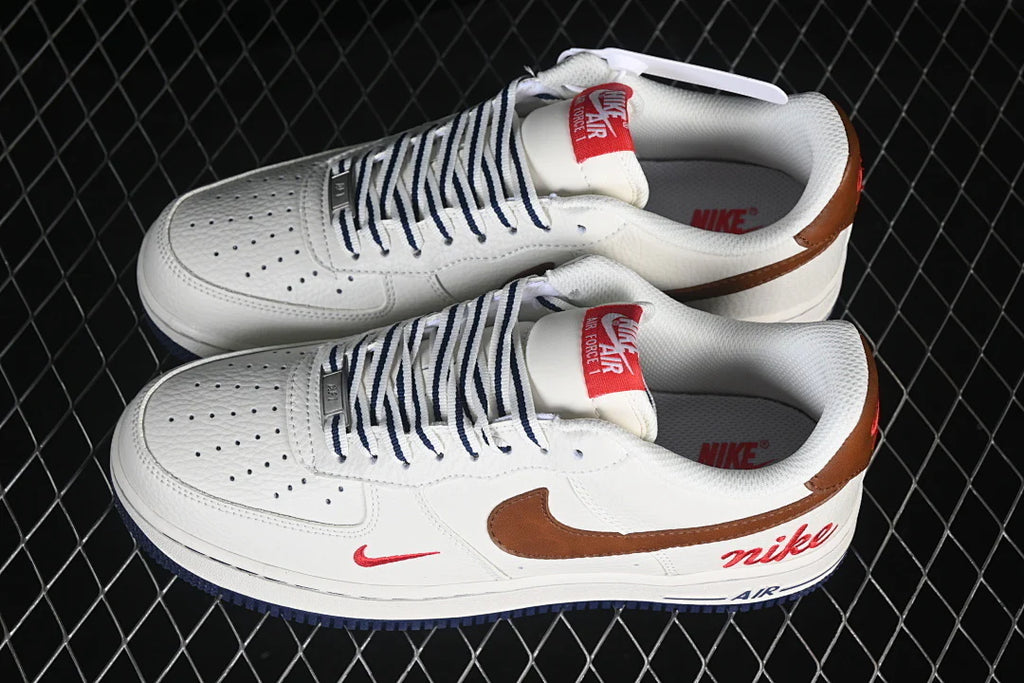 Nike Air Force 1 "White/Brown"