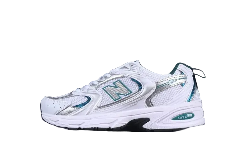 NB 530 "White Silver Green"