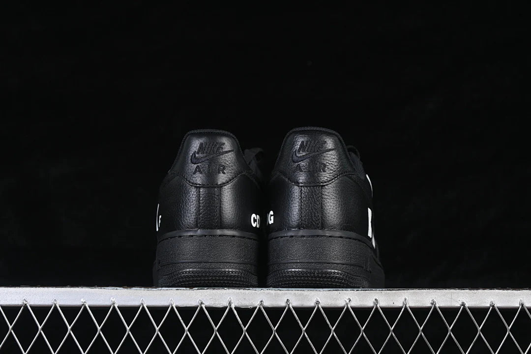 Nike Air Force 1 X Comme Des Garçons "All Black"