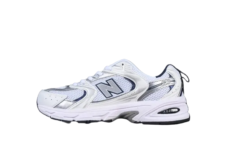 NB 530 "White Silver Navy"